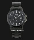 Alexandre Christie Primo Steel AC 1008 MD BIPBA Black Dial Black Stainless Steel Strap-0