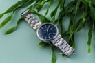 Alexandre Christie Primo Steel AC 1008 BSSBU Couple Blue Dial Stainless Steel Strap-1