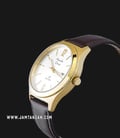 Alexandre Christie AC 1009 MD LGPSL Silver Dial Brown Leather Strap-1