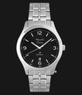 Alexandre Christie AC 1010 MD BSSBA Black Dial Stainless Steel Strap-0
