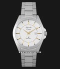 Alexandre Christie Primo Steel AC 1011 MD BSSSL Men Silver Dial Stainless Steel Strap-0