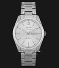 Alexandre Christie Primo Steel AC 1012 ME BSSSL Men Silver Dial Stainless Steel Strap-0