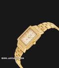 Alexandre Christie AC 1013 LH BGPIV Ladies White Dial Gold Stainless Steel Strap-1