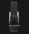 Alexandre Christie Primo Steel AC 1019 LD LIPBAIV Ladies Black Dial Black Leather Strap-2