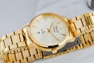 Alexandre Christie Primo Steel AC 1030 LD BGPIV Ladies Gold Dial Gold Stainless Steel Strap-6
