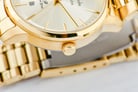 Alexandre Christie Primo Steel AC 1030 LD BGPIV Ladies Gold Dial Gold Stainless Steel Strap-9