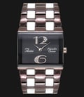 Alexandre Christie AC 2182 LH BBNBA Passion Ladies Black Dial Stainless Steel With Ceramic Strap-0