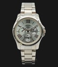 Alexandre Christie AC 2434 BFBRGLN Silver Dial Stainless Steel Bracelet-0
