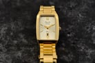 Alexandre Christie Passion AC 2455 LD BGPIV Gold Dial Gold Stainless Steel Strap-4