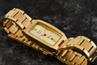 Alexandre Christie Passion AC 2455 LD BGPIV Gold Dial Gold Stainless Steel Strap-5