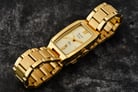 Alexandre Christie Passion AC 2455 LD BGPIV Gold Dial Gold Stainless Steel Strap-6