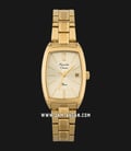 Alexandre Christie AC 2456 LD BGPIV Ladies Passion Gold Dial Gold Stainless Steel Strap-0