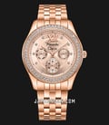Alexandre Christie AC 2496 BF BRGLN Rose Gold Dial Rose Gold Stainless Steel Strap-0