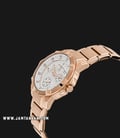 Alexandre Christie AC 2503 BF BRGSL Ladies White Dial Rose Gold Stainless Steel-1