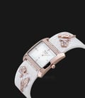 Alexandre Christie AC 2504 LH BRGMSSL Ladies Mother of Pearl Dial Stainless Steel with Ceramic Strap-1