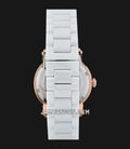 Alexandre Christie AC 2517 BF BRGSL Mother Of Pearl Dial White Ceramic Strap-2