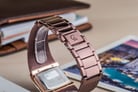 Alexandre Christie Tranquility AC 2561 LH BROBO Ladies Brown Dial Brown Stainless Steel-5