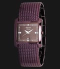 Alexandre Christie AC 2564 LD BBNBO Ladies Brown Dial Purple-tone Stainless Steel-0