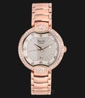 Alexandre Christie Passion AC 2587 LH BRGGR Ladies Grey Pattern Dial Stainless Steel Strap-0