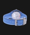 Alexandre Christie AC 2604 LH RLBMS Mother Of Pearl Dial Blue Rubber Strap-2