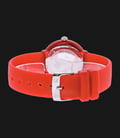 Alexandre Christie AC 2605 LH LREMS Mother Of Pearl Dial Red Rubber Strap-2