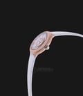 Alexandre Christie AC 2605 LH LRGMS Mother Of Pearl Dial White Rubber Strap-1