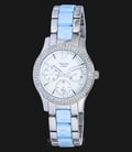 Alexandre Christie AC 2608 BF BSSSLBU Passion Ladies White Dial Dual-tone Stainless Steel-0