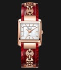 Alexandre Christie AC 2611 LH BRGRE Ladies Mother of Pearl Dial Ceramic Strap-0
