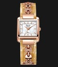 Alexandre Christie AC 2611 LH BRGYL Ladies Mother of Pearl Dial Ceramic Strap-0