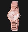 Alexandre Christie AC 2616 LH BRGIV Ladies Rose Gold Patterned Dial Stainless Steel-0