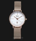 Alexandre Christie AC 2636 LD BCGSL Ladies White Dial Stainless Steel-0