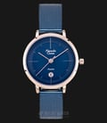 Alexandre Christie Tranquility AC 2636 LD BURBU Ladies Blue Dial Blue Stainless Steel Strap-0