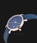 Alexandre Christie Tranquility AC 2637 LD BURBU Ladies Blue Dial Blue Stainless Steel Strap-1