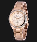Alexandre Christie AC 2644 BF BRGRG Ladies Rose Gold Dial Stainless Steel Strap-0