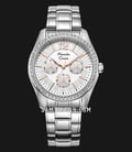 Alexandre Christie AC 2645 BF BSSSLRG Ladies Silver Dial Stainless Steel Strap-0