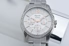 Alexandre Christie AC 2645 BF BSSSLRG Ladies Silver Dial Stainless Steel Strap-6