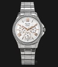 Alexandre Christie AC 2647 BF BSSSL Ladies White Dial Stainless Steel-0