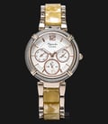 Alexandre Christie AC 2655 BF BCGSLYL Ladies White Dial Stainless Steel-0