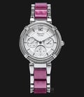 Alexandre Christie AC 2655 BF BSSSLPU Ladies Silver Dial Stainless Steel-0