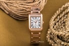 Alexandre Christie AC 2660 LH BRGSL Ladies White Dial Rose Gold Stainless Steel-3
