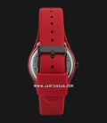 Alexandre Christie Multifunction AC 2663 BF RIPBARE Ladies Black Dial Red Rubber Strap-2