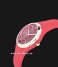 Alexandre Christie Multifunction AC 2663 BF RRGRE Ladies Red Dial Red Rubber Strap-1