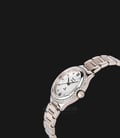 Alexandre Christie AC 2665 LH BCGMS Ladies White Dial Rose Gold Stainless Steel Strap-1