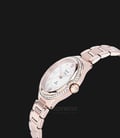 Alexandre Christie AC 2665 LH BRGMS Ladies White Dial Rose Gold Stainless Steel Strap-1