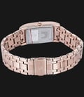 Alexandre Christie AC 2666 LH BRGSL Ladies White Pattern Dial Rose Gold Stainless Steel Strap-2