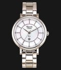 Alexandre Christie AC 2675 LD BCGMS Ladies Mother of Pearl Dial Light Gold Stainless Steel-0