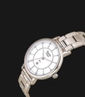 Alexandre Christie AC 2675 LD BCGMS Ladies Mother of Pearl Dial Light Gold Stainless Steel-1