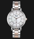 Alexandre Christie ACF 2675 LD BTRMS Ladies Mother of Pearl Dial Dual Tone Stainless Steel-0