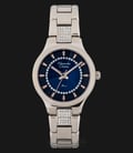 Alexandre Christie AC 2677 LH BCGBU Ladies Blue Dial Light Gold Stainless Steel -0