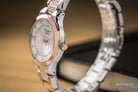 Alexandre Christie AC 2677 LH BTRSL Ladies Mother Of Pearl Dial Dual Tone Stainless Steel -4